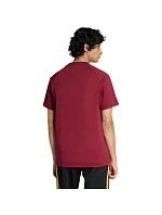Pánske tričko adidas AS Roma Originals Tee bordová JZ7185 pánske Pánske tričko adidas AS Roma Originals Tee bordová JZ7185 pánske