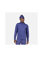 Pánska mikina ROSSIGNOL Mid Layer Stretch Hoodie, modrá Pánska mikina ROSSIGNOL Mid Layer Stretch Hoodie, modrá