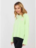 Mikina MJ BL Q2101.84 svetlozelená Mikina MJ BL Q2101.84 svetlozelená