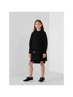 Dievčenské šaty HJL22-JSUDD001-20S čierne - 4F