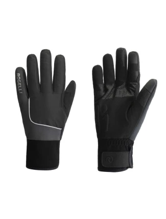 Zimné rukavice Rogelli ESSENTIAL HIVIS black S