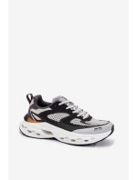 Buty Sportowe Męskie Na Platformie Big Star RR174023 Hi-Poly System Szare