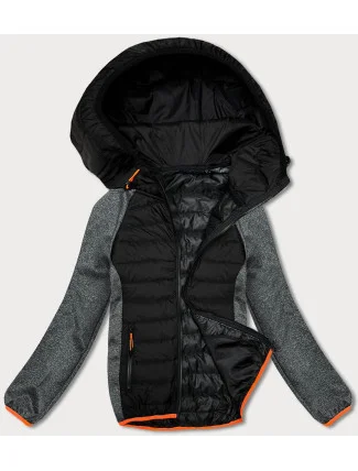 Dámska ľahká športová bunda black-graphite (8M913-392) Dámska ľahká športová bunda black-graphite (8M913-392)