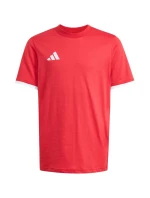Adidas Detské tričko Entrada 26 Tee červená JZ6674 Adidas Detské tričko Entrada 26 Tee červená JZ6674
