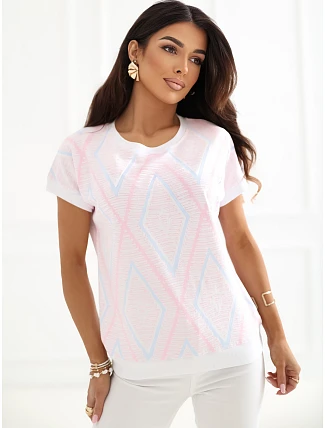 Blúzka RV BZ A1265.02 svetloružová