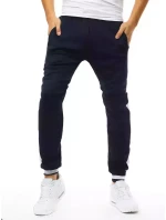 FashionStreet pánske tmavomodré tepláky UX3361 FashionStreet pánske tmavomodré tepláky UX3361