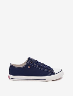 Pánske nízke tenisky z textilu Big Star DD174503 tmavomodré