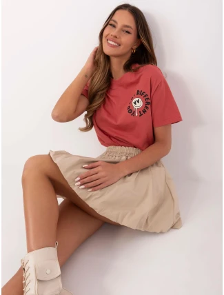 Tričko D12022AC02645E coral Tričko D12022AC02645E coral