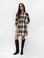 Šaty D71720W30374A2EN, čierne a béžové Šaty D71720W30374A2EN, čierne a béžové