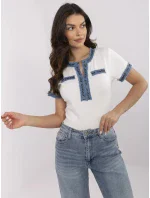 Tričko NM TS V8295.35 ecru Tričko NM TS V8295.35 ecru