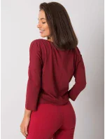 Blúzka RV BZ 4691.43P gaštanová