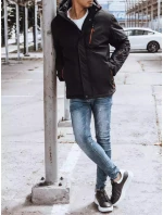 Pánska zimná bunda čierna FashionStreet TX4239
