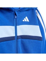 Detská tepláková súprava adidas Essentials Tiberio 3 Stripes Fleece blue KC6004
