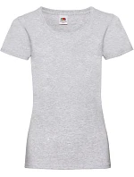 Fruit of the Loom Lady-Fit Valueweight T Dámske tričko 16.1372 melírovaná šedá