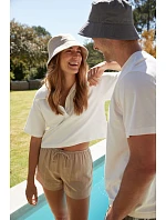 Beechfield B 90N Klobúk „Organic Cotton Bucket Hat“ 53.090N grafitovo šedý Beechfield B 90N Klobúk „Organic Cotton Bucket Hat“ 53.090N grafitovo šedý