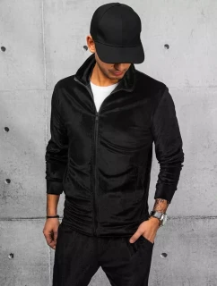 Pánska čierna mikina FashionStreet BX5538