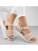 Sergio Leone W SK53N béžové lodičky na platforme a podpätku Sergio Leone W SK53N béžové lodičky na platforme a podpätku