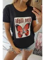 Blúzka Free Flight čierna