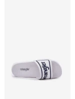 Klapki Męskie WRANGLER AVERELL SLIDER MEN LOW 20251042.1FG Białe