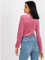 Blúzka DHJ BZ 6561.09P tmavo ružová