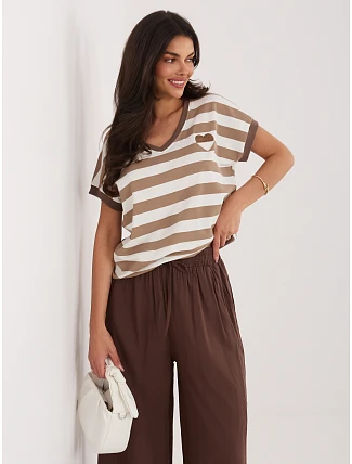 Blúzka RV BZ A1253.07 hnedá