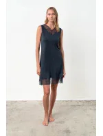 Dámska nočná košeľa Lutecia 18182 tmavo modrá - Vamp