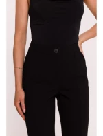 Nohavice s lakom S418 čierne - Stylove