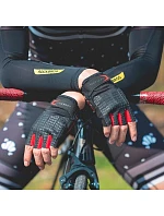 Cyklistické rukavice Rockbros S169BR XXL s gélovými chráničmi - čierno-červené Cyklistické rukavice Rockbros S169BR XXL s gélovými chráničmi - čierno-červené