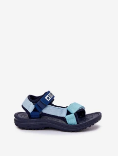 Sandały Dziecięce Na Rzepy Big Star RR374520 Granatowe