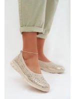 Bežové průhledné baleríny Palorette