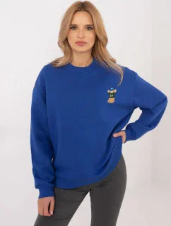 Blúzka CLM BL 1283.19X kobaltovo modrá