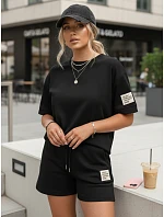 Dámsky čierny set FashionStreet AY1192