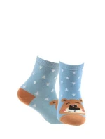 Chlapčenské vzorované ponožky Wola U24.P01;W24.P01 21-26 Chlapčenské vzorované ponožky Wola U24.P01;W24.P01 21-26