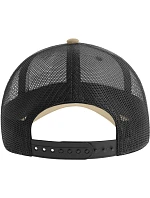 Atlantis Headwear Zion 5-panelová truckerová čiapka 33.0120 khaki/čierna Atlantis Headwear Zion 5-panelová truckerová čiapka 33.0120 khaki/čierna