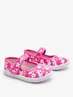 Dětské balerínky v květech růžove Noah
