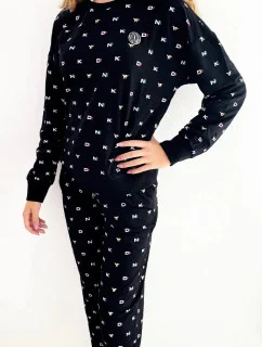 Dámske pyžamo YI2922590 čierna - DKNY