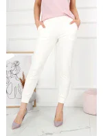 Dámske teplákové nohavice OFF PINK Dámske teplákové nohavice OFF PINK