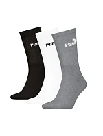 Puma Elements Unisex Crew Ponožky 3pak 947110 09