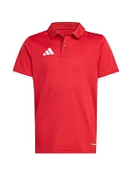 Detské tričko adidas Entrada 26 Polo červené JZ6626 Detské tričko adidas Entrada 26 Polo červené JZ6626