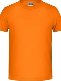 Daiber 8008B Chlapčenské tričko z bio bavlny 02.808B oranžové