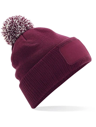 Beechfield B 443 Pletená čiapka Snowstar® 53.0443 bordová/krémová Beechfield B 443 Pletená čiapka Snowstar® 53.0443 bordová/krémová
