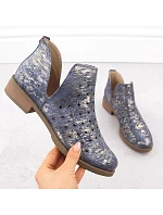 Dámska obuv W SA62-102 SAN12D blue - M.Daszynski