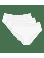 Pocit z Modal Midi 3P - WHITE - TRIUMPH Pocit z Modal Midi 3P - WHITE - TRIUMPH