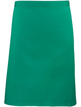 Premier PR 151 Krátka zástera po pás „Colours“ 39.0151 smaragdová Premier PR 151 Krátka zástera po pás „Colours“ 39.0151 smaragdová