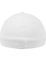 Flexfit 180 6-panelová čiapka s kšiltom „Delta“ 55.0180 biela