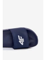Klapki Męskie 4F 4FRMM00FSLIM011-30S Granatowe