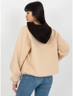 Dámska mikina EM BL 696.68 béžová - FPrice Dámska mikina EM BL 696.68 béžová - FPrice