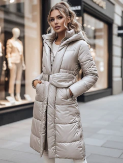 Dámsky kabát LINA béžový FashionStreet TY3110