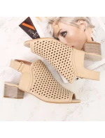 Dámske sandále na mieru béžové Sabatina