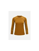 Termotriko PEAK PERFORMANCE Magic Crew Wool-blend Baselayer Women, hnedé Termotriko PEAK PERFORMANCE Magic Crew Wool-blend Baselayer Women, hnedé